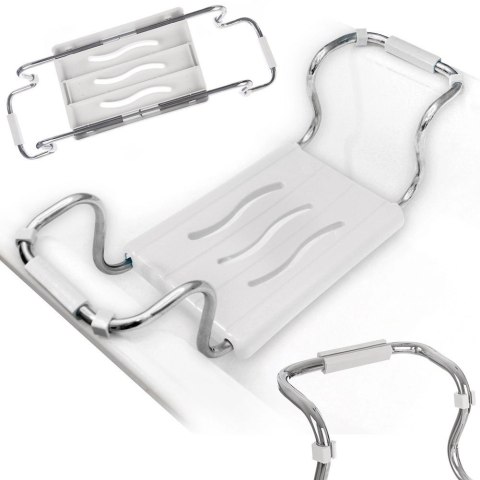 Vilde Siedzisko do Wanny 26x42-65 cm