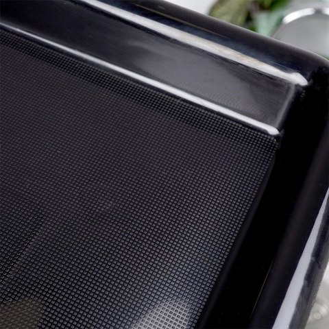 Vilde Suszarka na Naczynia 2-Poziomowa Czarna Pojemna VILDE 51,5 x 24,5 x 33 cm