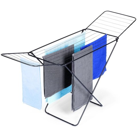 Vilde Suszarka na Pranie Ubrania Stojąca Składana Metalowa Pojemna VILDE 181 cm