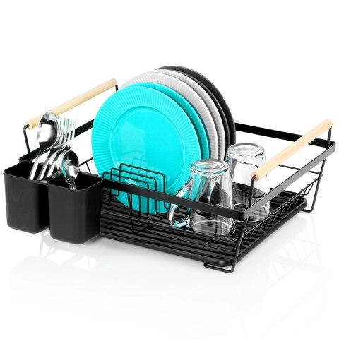 Vilde Suszarka na naczynia czarna 45x33x18 cm