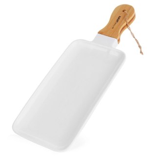 NAVA Talerz Taca do Serwowania Sałatek Przekąsek Porcelana NAVA 40,5 cm