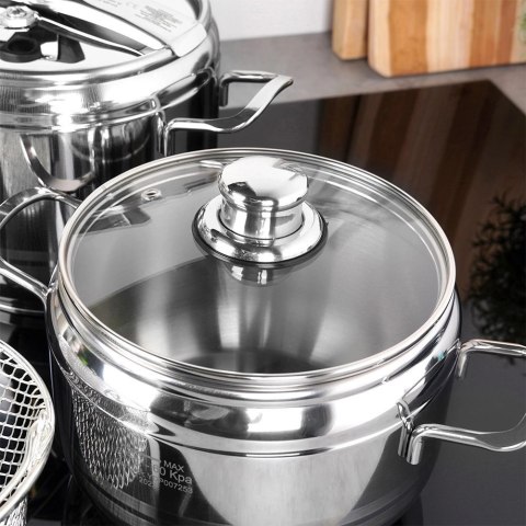 Orion Szybkowar stalowy PROFI 3,5+5 l 2 szt.