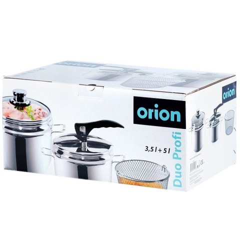 Orion Szybkowar stalowy PROFI 3,5+5 l 2 szt.