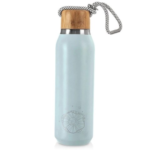 Orion Termos Butelka Stalowa Termiczna Bidon Niebieska Próżniowa 580 ml ORION