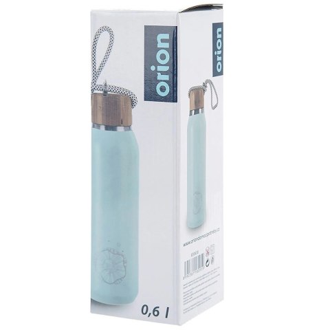 Orion Termos Butelka Stalowa Termiczna Bidon Niebieska Próżniowa 580 ml ORION