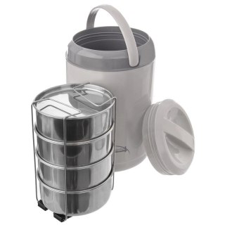 Orion Termos Menażka Obiadowa Termiczna Stalowa 4-Poziomowa Solidna ORION 4x800ml
