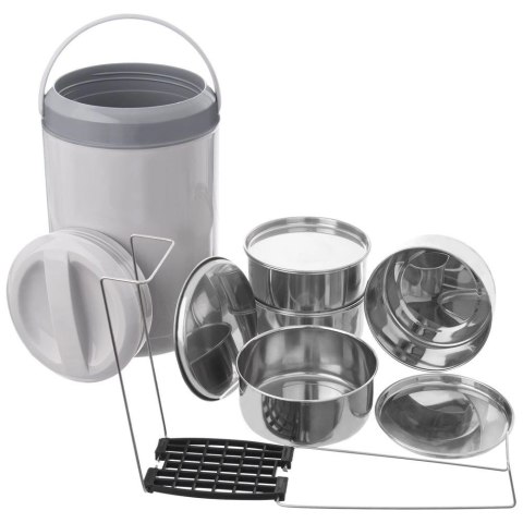 Orion Termos Menażka Obiadowa Termiczna Stalowa 4-Poziomowa Solidna ORION 4x800ml
