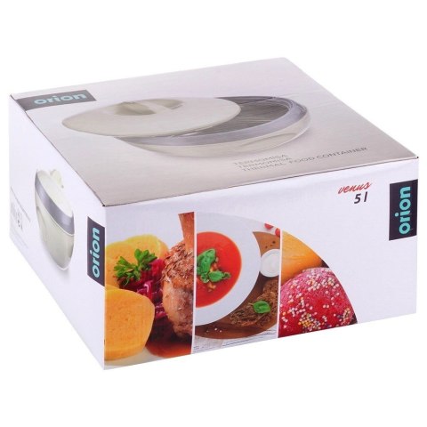 Orion Termos Pojemnik Obiadowy Termiczny Stalowy Lunchbox Solidny Trwały ORION 5 L