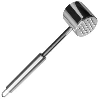 Orion Tłuczek do Mięsa Metalowy Dwustronny z Wypustkami Solidny ORION 27 cm
