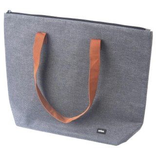 Orion Torba Termiczna Shopper Szara Solidna Wytrzymała ORION 44 x 11 x 35 cm
