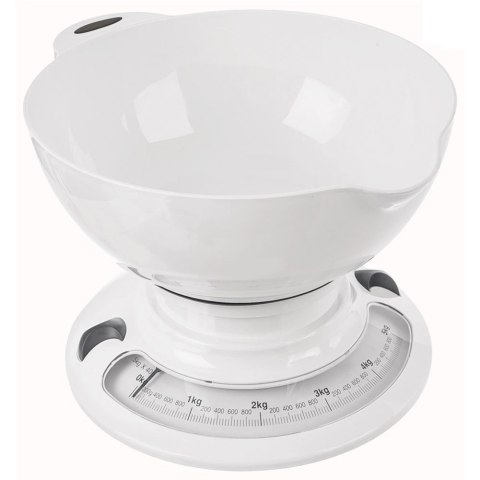 Orion Waga Kuchenna Mechaniczna ze Zdejmowaną Misą Podziałką Solidna ORION 5 kg