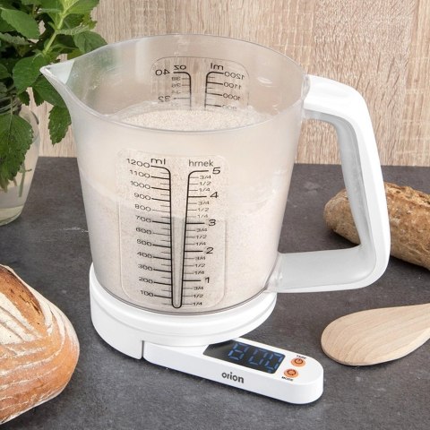 Orion Waga kuchenna z miarką 5 kg, 1,2 l