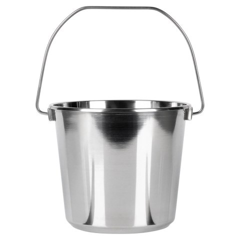 Orion Wiadro Stalowe Nierdzewne Metalowe Ogrodowe ORION 5 L