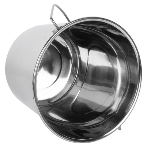 Orion Wiadro Stalowe Nierdzewne Metalowe Ogrodowe ORION 5 L