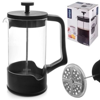 Orion Zaparzacz Dzbanek Tłokowy do Kawy Herbaty Szklany Solidny ORION 900 ml