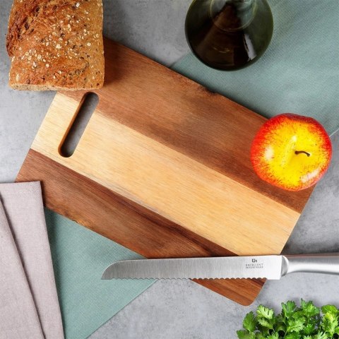 Grupa Orion Sp. z o.o. Deska do Krojenia EXCELLENT HOUSEWARE 30 x 20 cm Akacjowa z Uchem