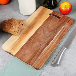 Grupa Orion Sp. z o.o. Deska do Krojenia EXCELLENT HOUSEWARE 36 x 23 cm Akacjowa z Uchem