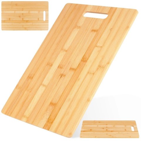 Grupa Orion Sp. z o.o. Deska do Krojenia EXCELLENT HOUSEWARE 40 x 25 cm Bambusowa 0,8 cm z Uchem