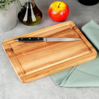 Grupa Orion Sp. z o.o. Deska Akacjowa EXCELLENT HOUSEWARE 28 x 20 cm z Rowkiem do Soków