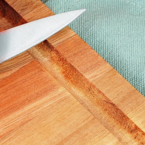 Grupa Orion Sp. z o.o. Deska Akacjowa EXCELLENT HOUSEWARE 28 x 20 cm z Rowkiem do Soków