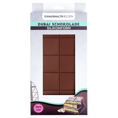 HIT Trading B.V. Forma do Czekolady Dubajskiej HIT Silikonowa 25 x 13,5 cm Tabliczka
