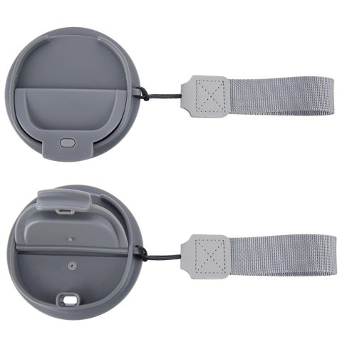 Grupa Orion Sp. z o.o. Kubek Termiczny 590 ml ORION TERMO Szary Coffee Time z Uchem Szczelny