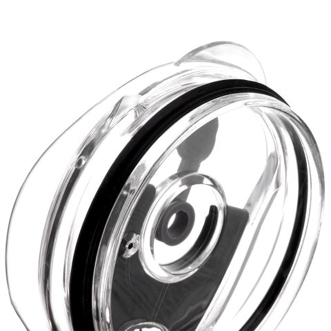 Grupa Orion Sp. z o.o. Kubek termiczny stalowy czarny z uchwytem TERMO 1,2 l