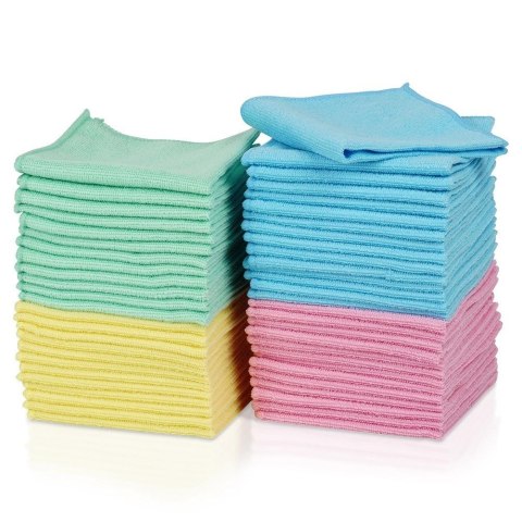 Orion Zestaw 50 szt. Ścierki Ściereczki Kuchenne Mikrofibra Solidne ORION 30x30cm
