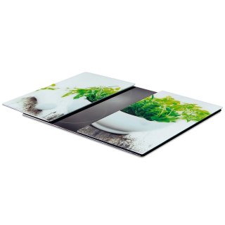 Grupa Orion Sp. z o.o. Deski Szklane VILDE 2 szt. 60 x 52 cm Osłona Kuchenki Hartowane z Ziołami