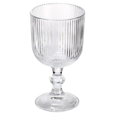 Grupa Orion Sp. z o.o. Kieliszki do Wina VILDE Szklane Ryflowane 6 szt. 340 ml Zmywarka