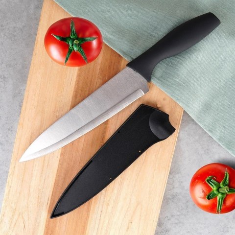 Grupa Orion Sp. z o.o. Nóż Szefa Kuchni 31 cm Stal z Osłoną do Zmywarki EXCELLENT HOUSEWARE