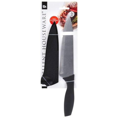 Grupa Orion Sp. z o.o. Nóż Szefa Kuchni 31 cm Stal z Osłoną do Zmywarki EXCELLENT HOUSEWARE