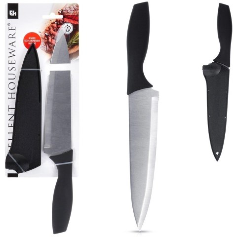 Grupa Orion Sp. z o.o. Nóż Szefa Kuchni 31 cm Stal z Osłoną do Zmywarki EXCELLENT HOUSEWARE