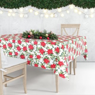 Grupa Orion Sp. z o.o. Obrus Świąteczny Plamoodporny 220 x 150 cm Beżowy EXCELLENT HOUSEWARE