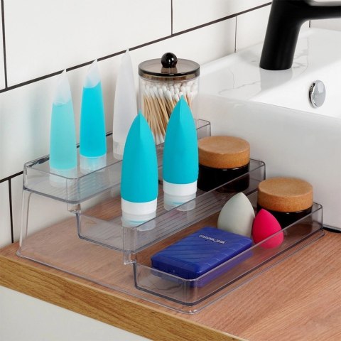 Grupa Orion Sp. z o.o. Półka Kuchenna Organizator 3 Poziomy Przezroczysta 255 x 235 cm EXCELLENT