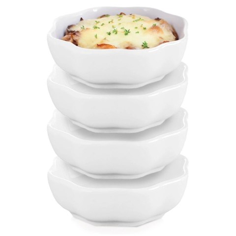 Grupa Orion Sp. z o.o. Miseczki na przekąski ceramiczne 7,5 cm, 50 ml 4 szt.