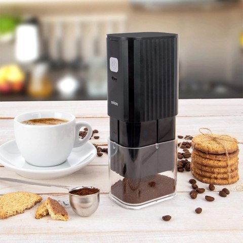 Grupa Orion Sp. z o.o. Młynek do Kawy Elektryczny 16 cm USB C Regulacja Ceramiczny ORION