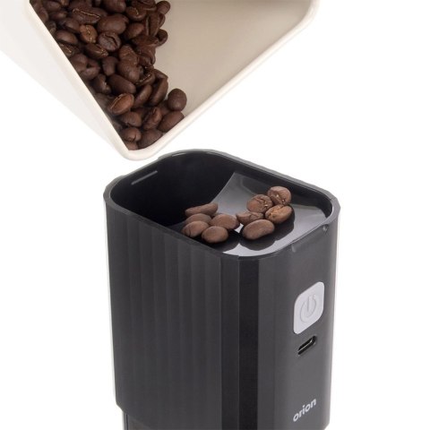 Grupa Orion Sp. z o.o. Młynek do Kawy Elektryczny 16 cm USB C Regulacja Ceramiczny ORION