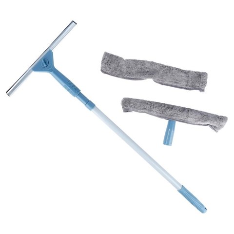 AM/63 Mop do Okien Teleskopowy 50-95 cm ze Ściągaczką Mikrofibra ULTRA CLEAN