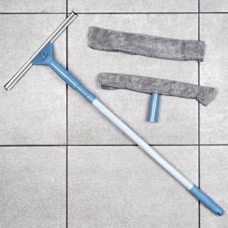 AM/63 Mop do Okien Teleskopowy 50-95 cm ze Ściągaczką Mikrofibra ULTRA CLEAN