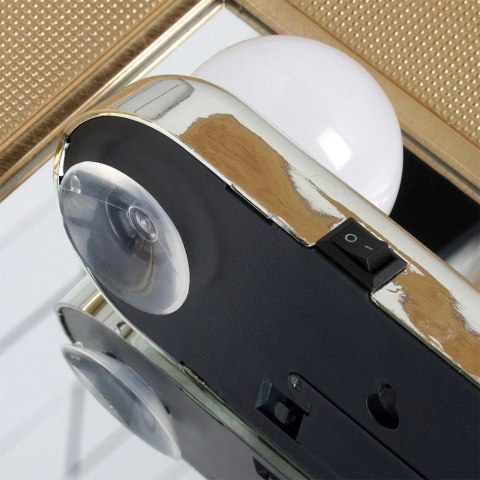 Grupa Orion Sp. z o.o. Lampki na lustro 4 LED na przyssawki 30,5 cm