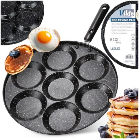 Grupa Orion Sp. z o.o. Patelnia do Jajek Granitowa 7 Otworów 30 cm VILDE Basic Line