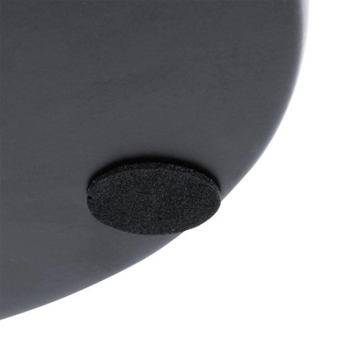 Grupa Orion Sp. z o.o. Podstawka pod Kompozycje Okrągła Metalowa 30 cm VILDE Czarna Matowa