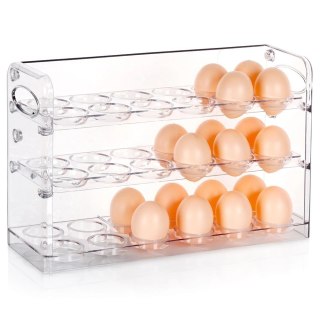 Grupa Orion Sp. z o.o. Pojemnik na Jajka Organizer Trzypoziomowy 36 szt. VILDE 32 x 10 x 20,5 cm
