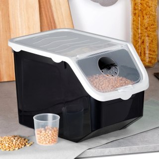 Grupa Orion Sp. z o.o. Pojemnik na Warzywa Karmę 12 L VILDE z Miarką Wentylacja 33 x 23,5 cm