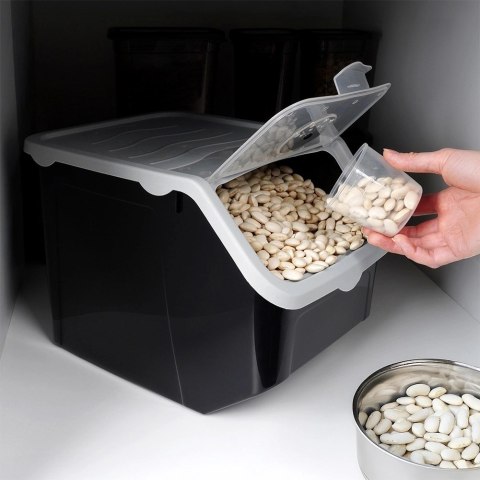 Grupa Orion Sp. z o.o. Pojemnik na Warzywa Karmę 12 L VILDE z Miarką Wentylacja 33 x 23,5 cm