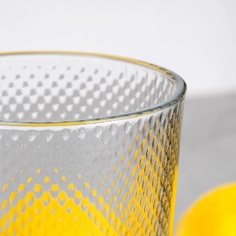 Grupa Orion Sp. z o.o. Szklanki Zestaw 6 szt. 425 ml EXCELLENT HOUSEWARE Grube Zdobione