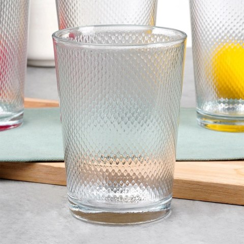 Grupa Orion Sp. z o.o. Szklanki Zestaw 6 szt. 425 ml EXCELLENT HOUSEWARE Grube Zdobione