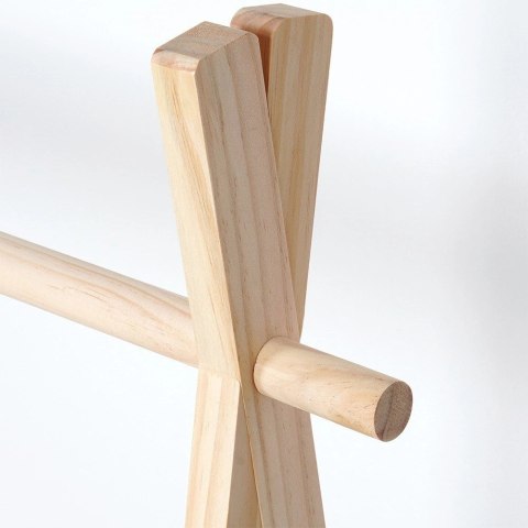 VELKOOBCHOD ORION, spol. s r.o. Wieszak Stojący na Ubrania Dziecięce KIDS COLLECTION Drewniany Tipi