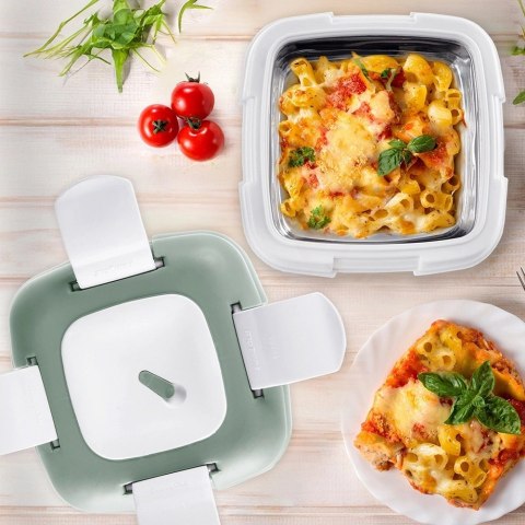 Grupa Orion Sp. z o.o. Termos Obiadowy TERMO Szczelny 800 ml ORION Zielony Mały Idealny na Porcję Zupy